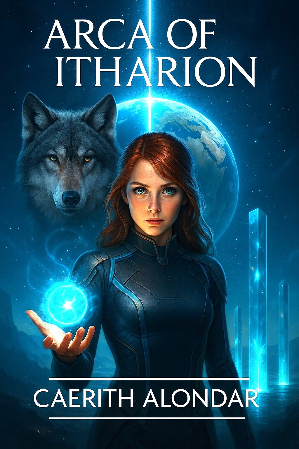Arca of Itharion: A Mythic Science Fiction and Metaphysical Odyssey of the Singularity Child. Book I of the Quantum Series by Caerith Alondar
