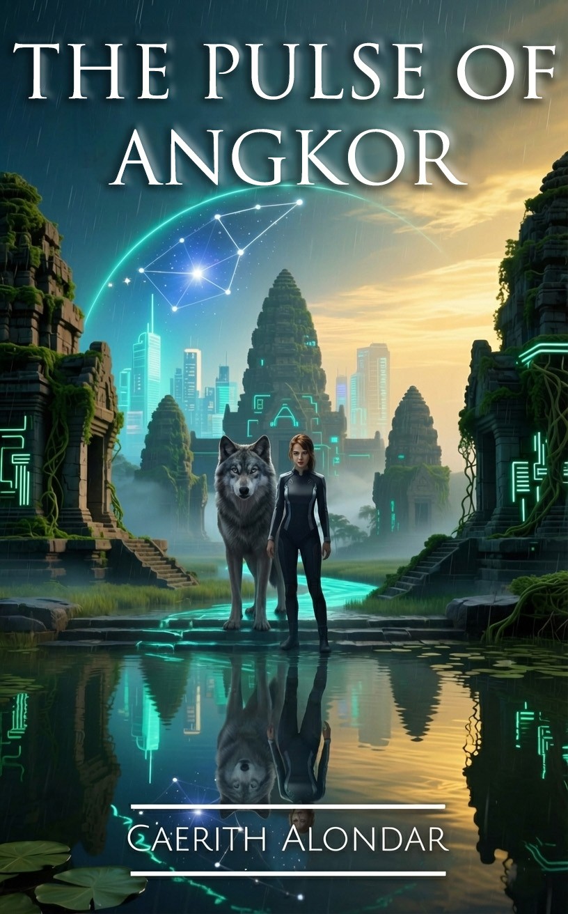 The Pulse of Angkor: Book II of the Universalis Series (In the making) - A Humanitarian Solarpunk journey through 300,000 years of human faith, ancient techno-mythology, and the evolution of the soul by Caerith Alondar